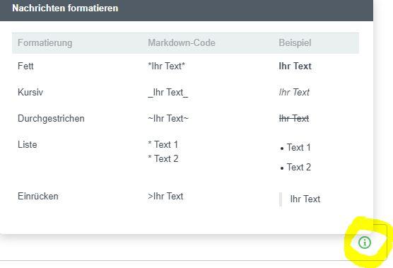 SynologyChat_Nachrichtenformatieren.JPG